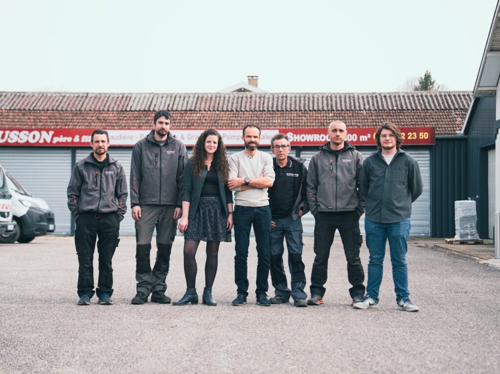 chauffage équipe husson